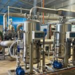 Australia switched on a .8 million wastewater plant that can process 700 megalitres a year; its inventor says it breaks down stubborn pollutants 16 times more efficiently