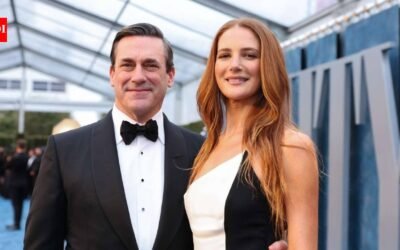 Emmys 2026: Jon Hamm and Anna Osceola’s first outing after pregnancy news; actress shows off baby bump in style |
