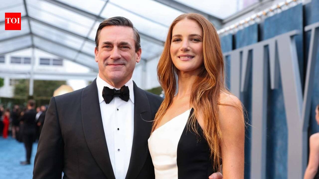 Emmys 2026: Jon Hamm and Anna Osceola’s first outing after pregnancy news; actress shows off baby bump in style |