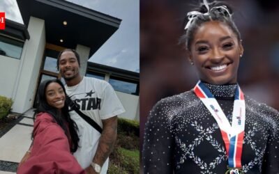 Simone Biles built a custom $3 million waterfront mansion in Texas; after years of planning and delays, the Olympian settled into the lakefront estate following a prior $1.1 million property buy | International Sports News