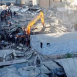 10 dead, dozens missing after war-damaged apartment block collapses in Gaza