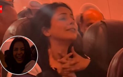 Shehnaaz Gill prays to Waheguru and Ganpati Bappa amid scary mid-air turbulence with brother Shehbaz Badesha, says she is grateful to land safely: ‘Bahut mushkil se bache aaj’ |