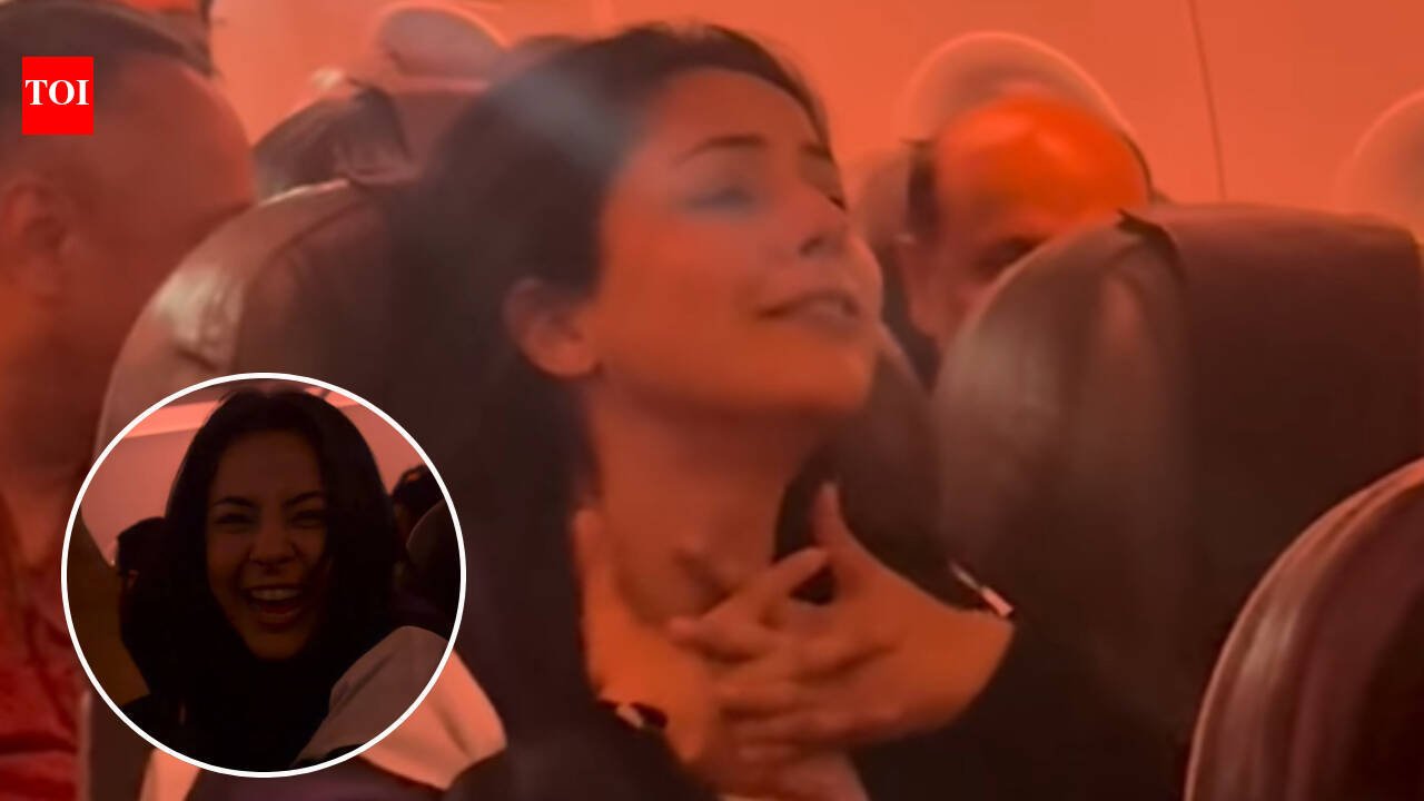 Shehnaaz Gill prays to Waheguru and Ganpati Bappa amid scary mid-air turbulence with brother Shehbaz Badesha, says she is grateful to land safely: ‘Bahut mushkil se bache aaj’ |