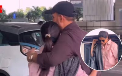 Samantha Ruth Prabhu and Raj Nidimoru share a heartfelt airport hug; mom-to-be’s goodbye moment goes viral – WATCH |
