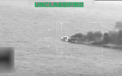 Video: US forces take out floating refueling station allegedly linked to drug trafficking