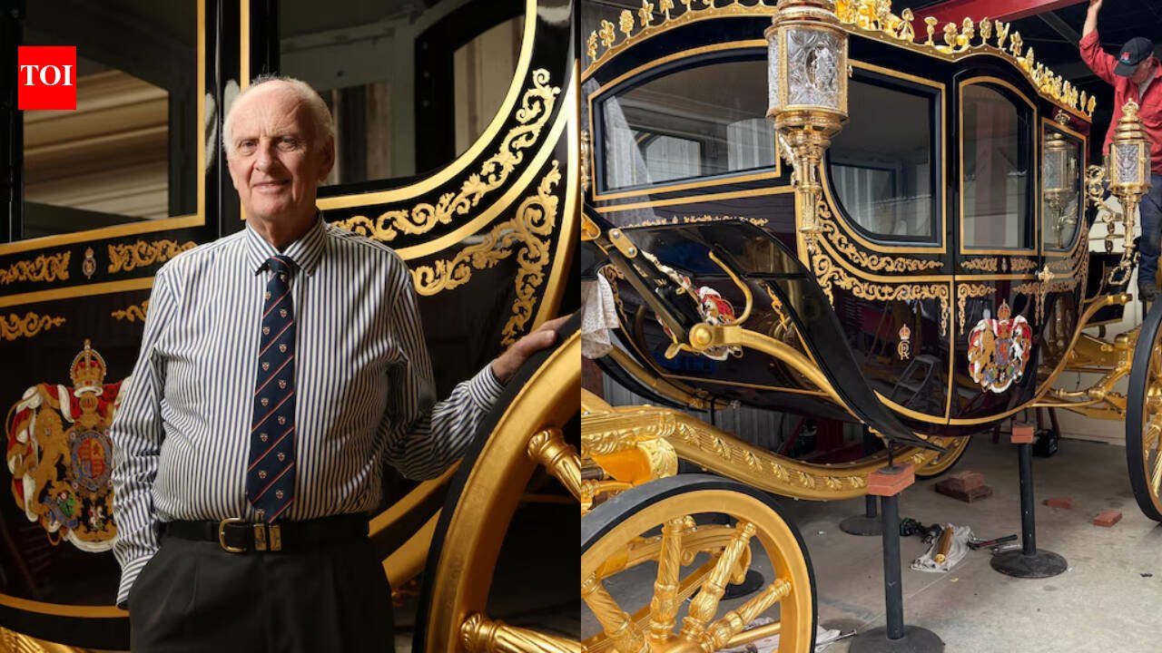 The man considered the world’s last royal coachmaker died at 76 before finishing a 3-tonne carriage for King Charles III; his team says it is now 98% complete