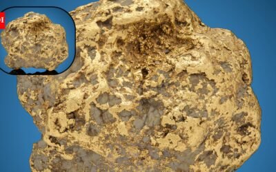 In 1998, Alaska miner Barry Clay was pushing dirt with a bulldozer near Ruby when he uncovered a 294.1-ounce gold nugget; 23 years later, the state’s largest recorded nugget sold for $750,000