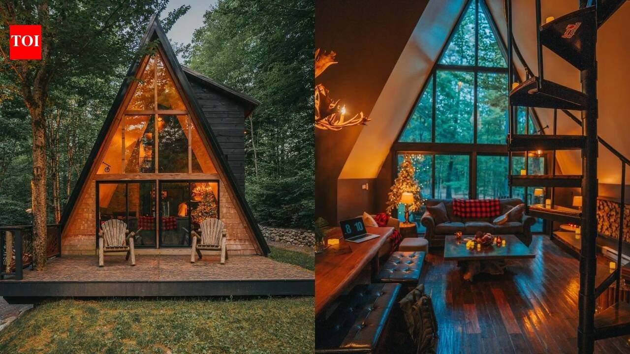 In 2015, a Connecticut carpenter and his wife bought 5 acres in upstate New York for $27,000; he built three cabins, and the rentals generated more than $2.1 million