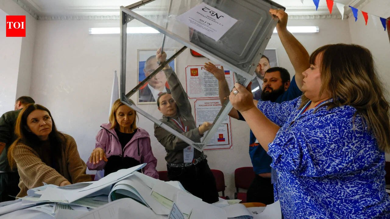 Putin-backed United Russia leads Duma polls with 57.5% as Ukraine war overshadows votes