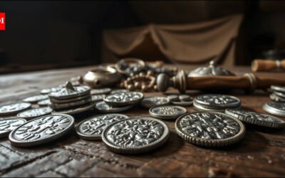 Swedish woman digging for fishing bait near Stockholm uncovered 24,100 silver coins, making it the country’s largest medieval coin hoard | World News