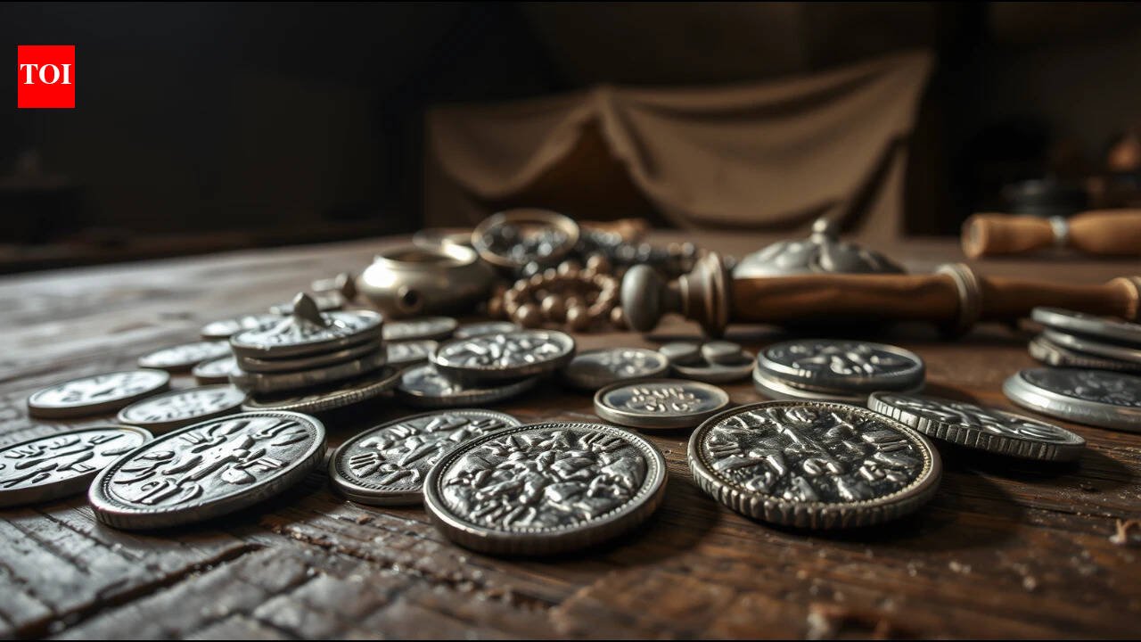 Swedish woman digging for fishing bait near Stockholm uncovered 24,100 silver coins, making it the country’s largest medieval coin hoard | World News