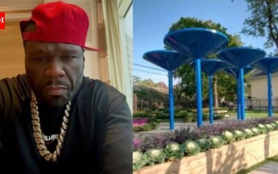 In 2008, 50 Cent helped transform a neglected Queens garden with a rainwater harvesting system; 18 years later, the community green space still carries his name | English Movie News