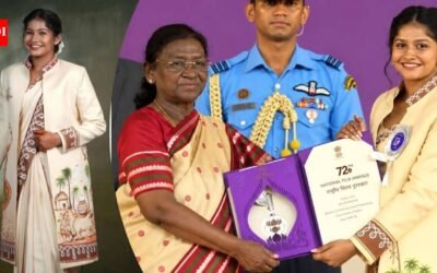 Sachana Namidass: ‘Maharaja’ star Sachana Namidass recalls her struggles before National Award win and reveals the emotional story behind her Tamil culture-inspired costume: ‘A special outfit for a very special chapter of my life’ | Tamil Movie News