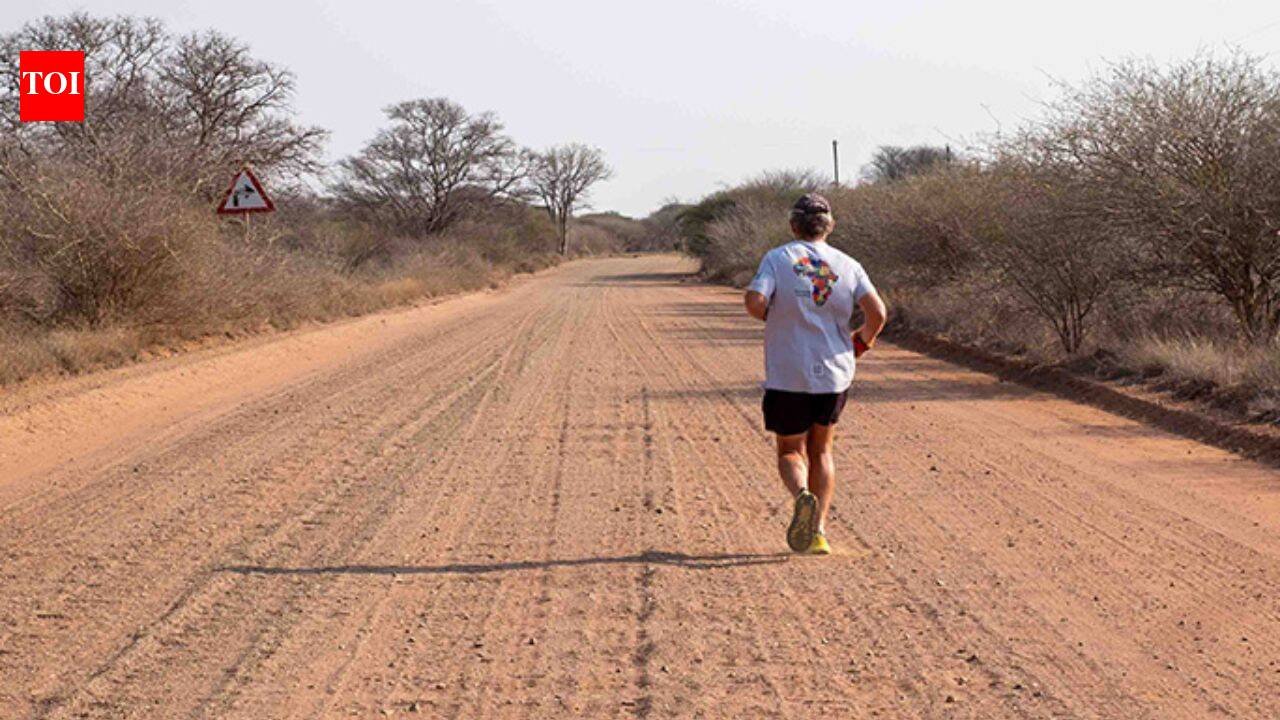 In 2024, a 57-year-old man ran from Cape Town to Cairo in 301 days; gunmen in Ethiopia nearly kidnapped him during his 6,706-mile long journey | World News
