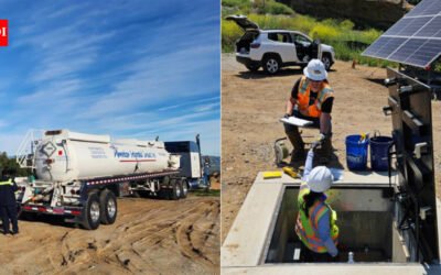 A solar-powered pump installed at California’s Santa Susana Field Laboratory in 2024 has removed more than 65,000 gallons of contaminated groundwater in two years, nearly 70% of everything pumped there since 2017