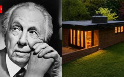 A Frank Lloyd Wright house in Michigan fell into disrepair before a couple bought and restored it in 2016; the 2,500-sq-ft home on 2 acres now earns about $180,000-$200,000 a year and is listed for $2.1 million