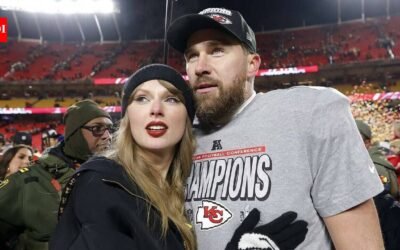 Taylor Swift’s new song ‘Cleveland!’ hints at Travis Kelce wedding as she sings ‘now I’m wearing white’ | English Movie News