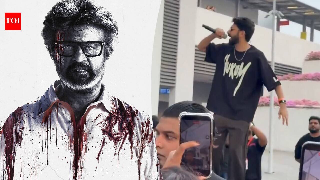 Anirudh Ravichander surprises fans with unreleased ‘Jailer 2’ song at Singapore concert ahead of Rajinikanth’s sequel: Watch video | Tamil Movie News