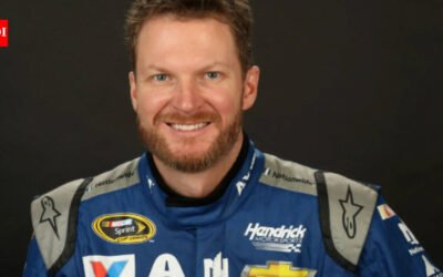 Dale Earnhardt Jr. turned the woods of his North Carolina estate into a motorsport time capsule, keeping more than 75 wrecked race cars in a private graveyard beside a full Wild West-style town he built