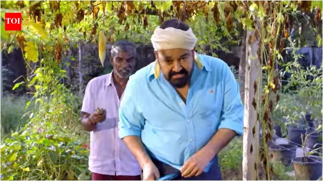A look INSIDE Mohanlal’s organic garden at his Elamakkara home: Actor grows bitter gourd, tomatoes, okra and more – VIDEO |