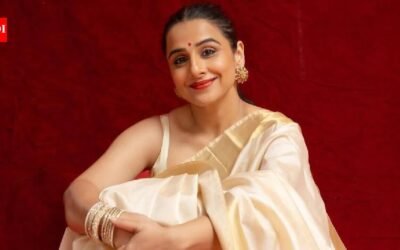 Vidya Balan: Vidya Balan reunites with R Balki nearly 17 years after Paa for new Tamil film, shares first glimpse from sets: ‘New beginnings’ | Tamil Movie News