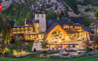 A Utah couple bought a 30-acre ‘Lord of the Rings’-inspired estate in 2017, later added a pond, guesthouse and waterfalls; after a  million price cut, the 32-room property is now asking  million
