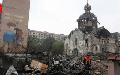 Russian strikes kill 7 in Kyiv as crumbling air defence pushes Ukraine towards a harsh winter