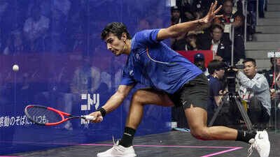 Asian Games: Abhay Singh wins silver after spirited fight in men’s squash final | Asian Games 2026 News