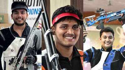 Asian Games Rifle Event: Asian Games 2026: Niraj Kumar, Rudrankksh Patil, Aishwary Pratap Singh win silver in 50m rifle 3 positions team event | Asian Games 2026 News