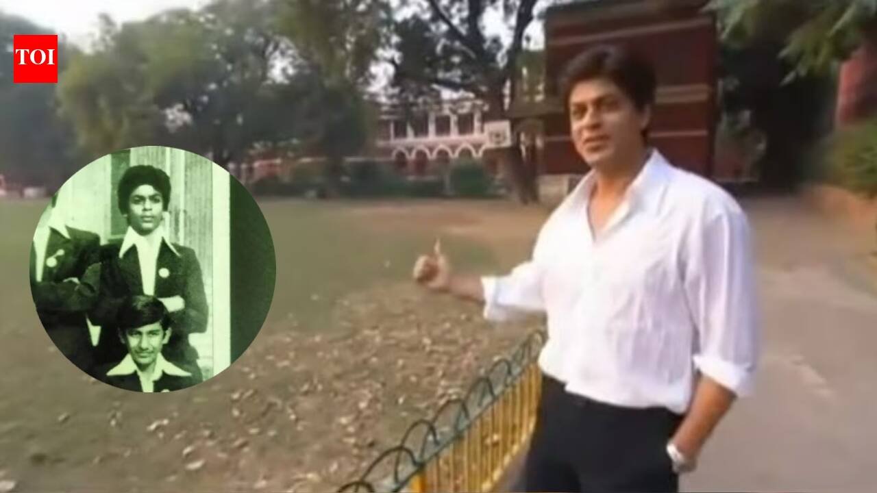 When Shah Rukh Khan recalled breaking the teeth of modern school students and being called ‘Mail Gaadi’ at St. Columba’s in New Delhi | Hindi Movie News