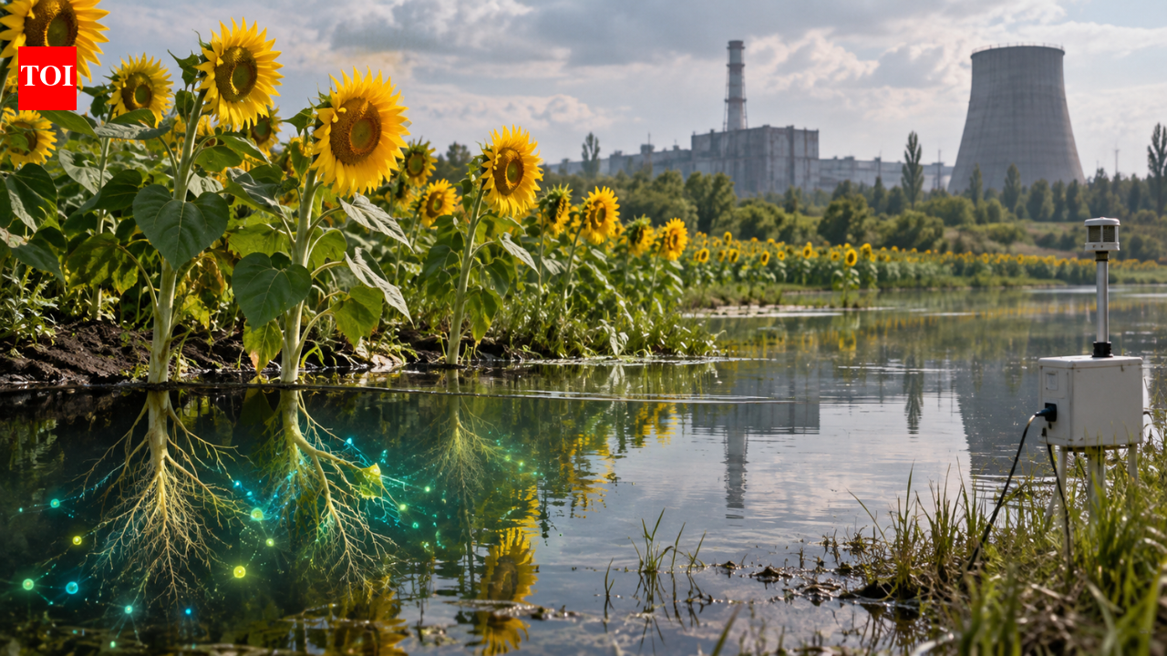 After the Chernobyl nuclear disaster, scientists planted sunflowers to pull radioactive material from contaminated water and soil; the flowers actually absorbed radioactive isotopes | World News