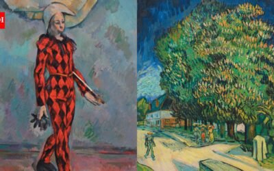 Twelve paintings hidden in a private collection for roughly 50 years are heading to a New York auction valued near $450 million, including a $180 million Van Gogh and a $120 million Cézanne