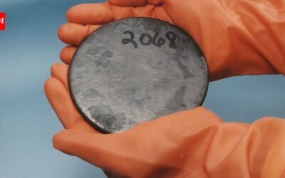 A uranium mill left radioactive waste beside Utah’s Colorado River for decades; after trains began hauling it away in 2009, crews have now removed 17 million tons to a disposal site 30 miles away