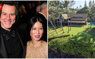 Jim Carrey lists $35 million Maui mansion after secretly marrying longtime girlfriend Min Ah; 4,000-sq-ft oceanfront estate features private beach frontage, pool and guest house | English Movie News