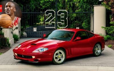 Michael Jordan sold this Ferrari in 2002; it vanished for 24 years until a partial chassis number in an old forum helped in tracing it | World News
