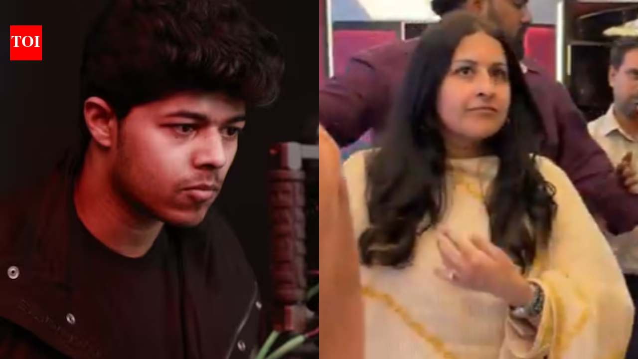 ‘Sigma’: Vijay’s wife Sangeetha and daughter Divya attend early show of Jason Sanjay’s directorial; hugs son Jason at screening |