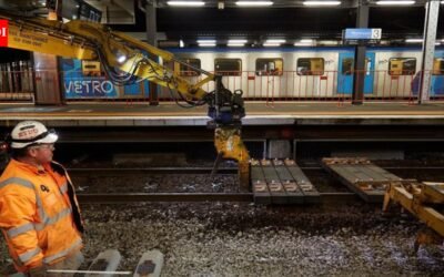 Australia began turning waste plastic into railway sleepers in 2015, saving timber; the recycled material could last up to 50 years | World News