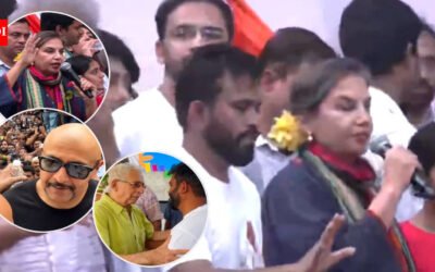 Shabana Azmi, Naseeruddin Shah and Vishal Dadlani join protest at Mumbai’s Shivaji Park – Report | Hindi Movie News