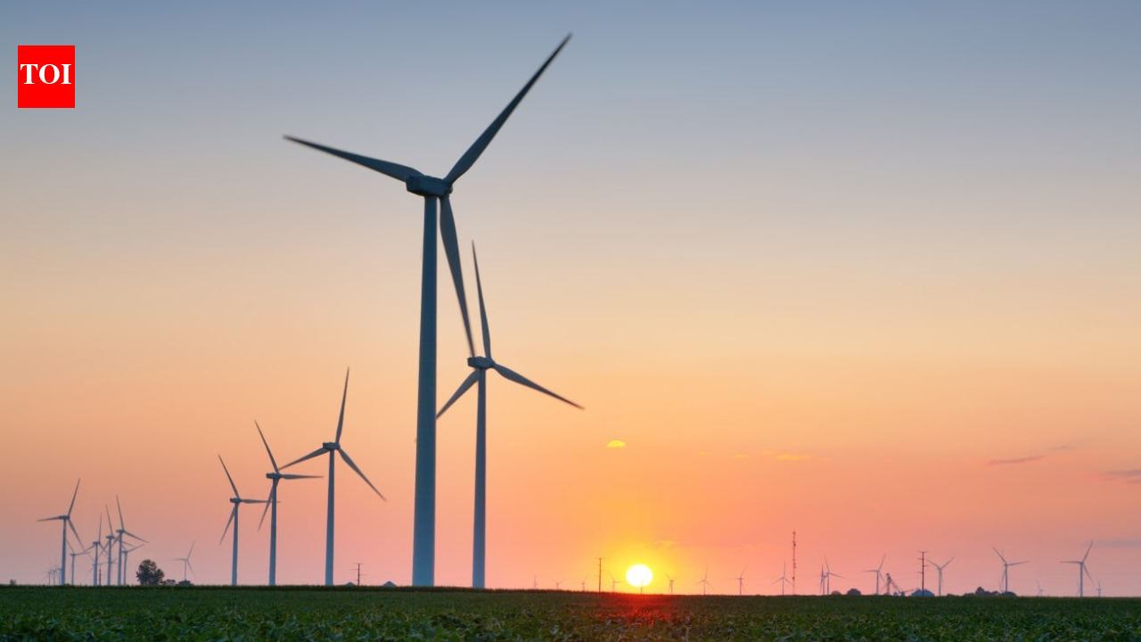 An Oregon wheat-farming couple had 13 wind turbines placed on their land; while crops continued around them, they said the operating turbines were bringing in about 0,000 a year