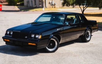 A 1987 Buick GNX, No. 450 of just 547 built for a single model year, sold for 0,000 with 26 miles in 2024; two years and only 4 miles later, the 30-mile car sold again for 7,000
