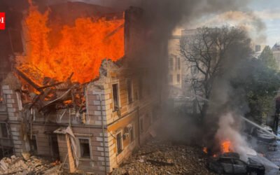 Russia vows massive hits on Kyiv, urges diplomats to leave