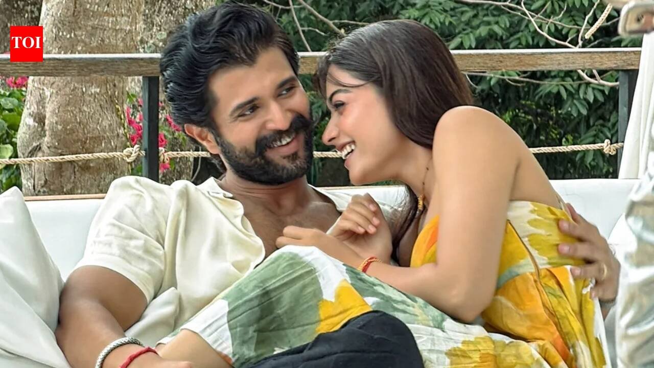Vijay Deverakonda: ‘What is this shty music that you are playin ‘: Vijay Deverakonda recalls when he once made Rashmika Mandanna CRY on the sets, says he once saw love as a marketing term | Hindi Movie News