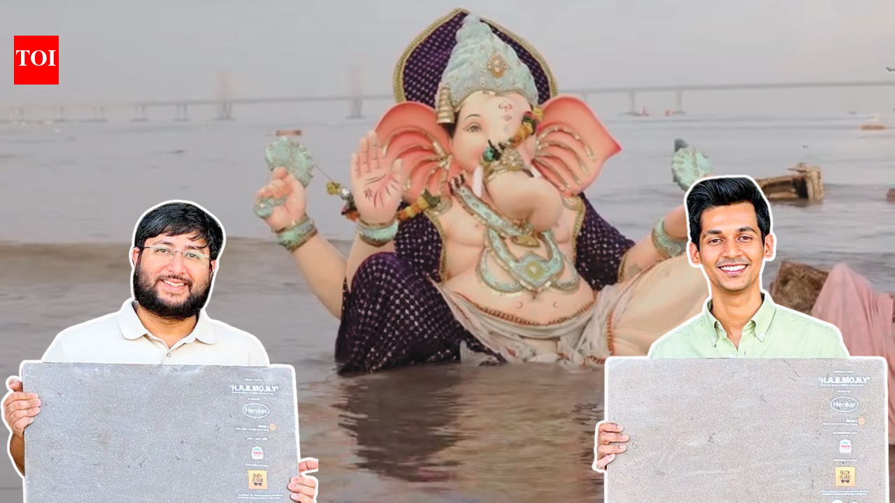 From 3,000 kg of Ganesha idol waste to 760 study tables: Inside ‘Visarjan Se Vidya Tak’ initiative turning PoP waste into classroom furniture for children in Maharashtra