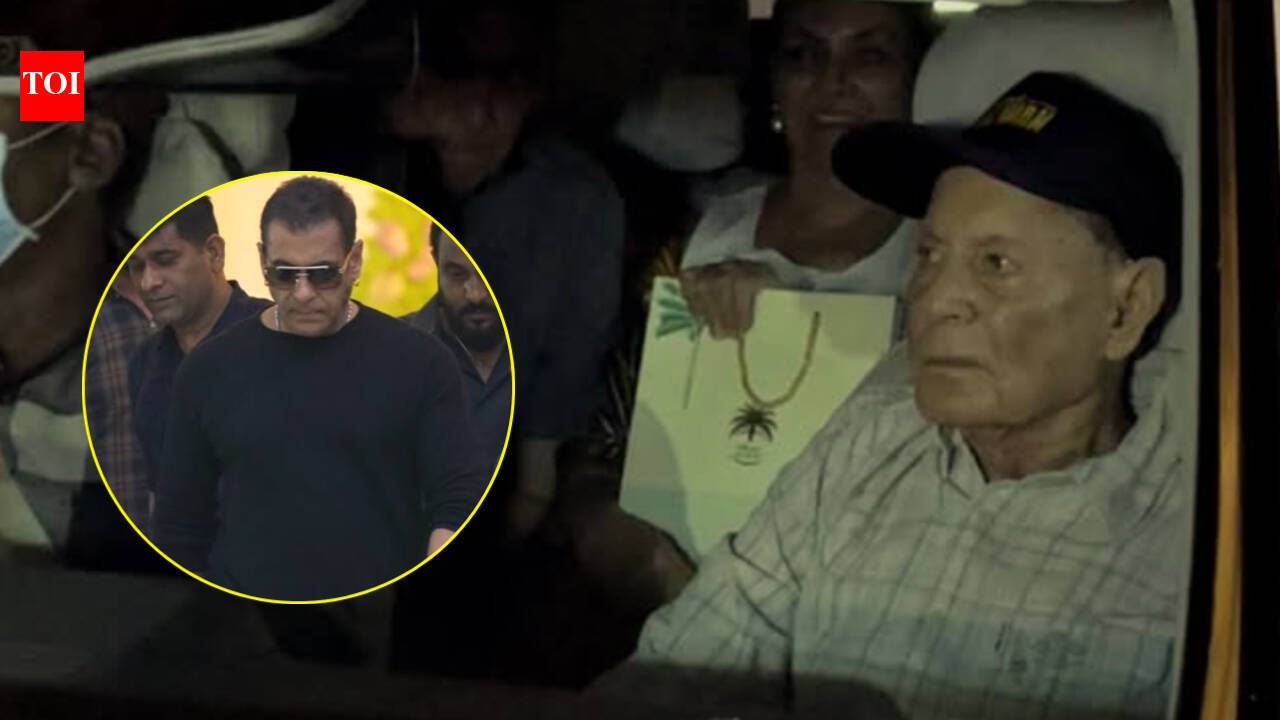 Salim Khan makes a RARE public appearance with Salma Khan at granddaughter Sipaara’s first birthday; Salman Khan, Sohail Khan and Arpita Khan Sharma join the celebration | Hindi Movie News
