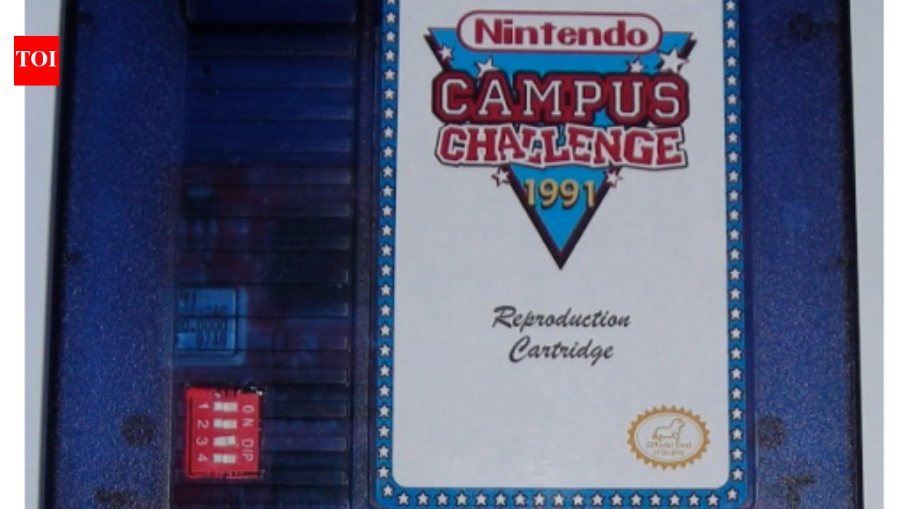 In 1991, Nintendo used special cartridges for its Campus Challenge and later destroyed all but one; the survivor reached a New York garage sale in 2006 and resold on eBay for $20,100 three years later