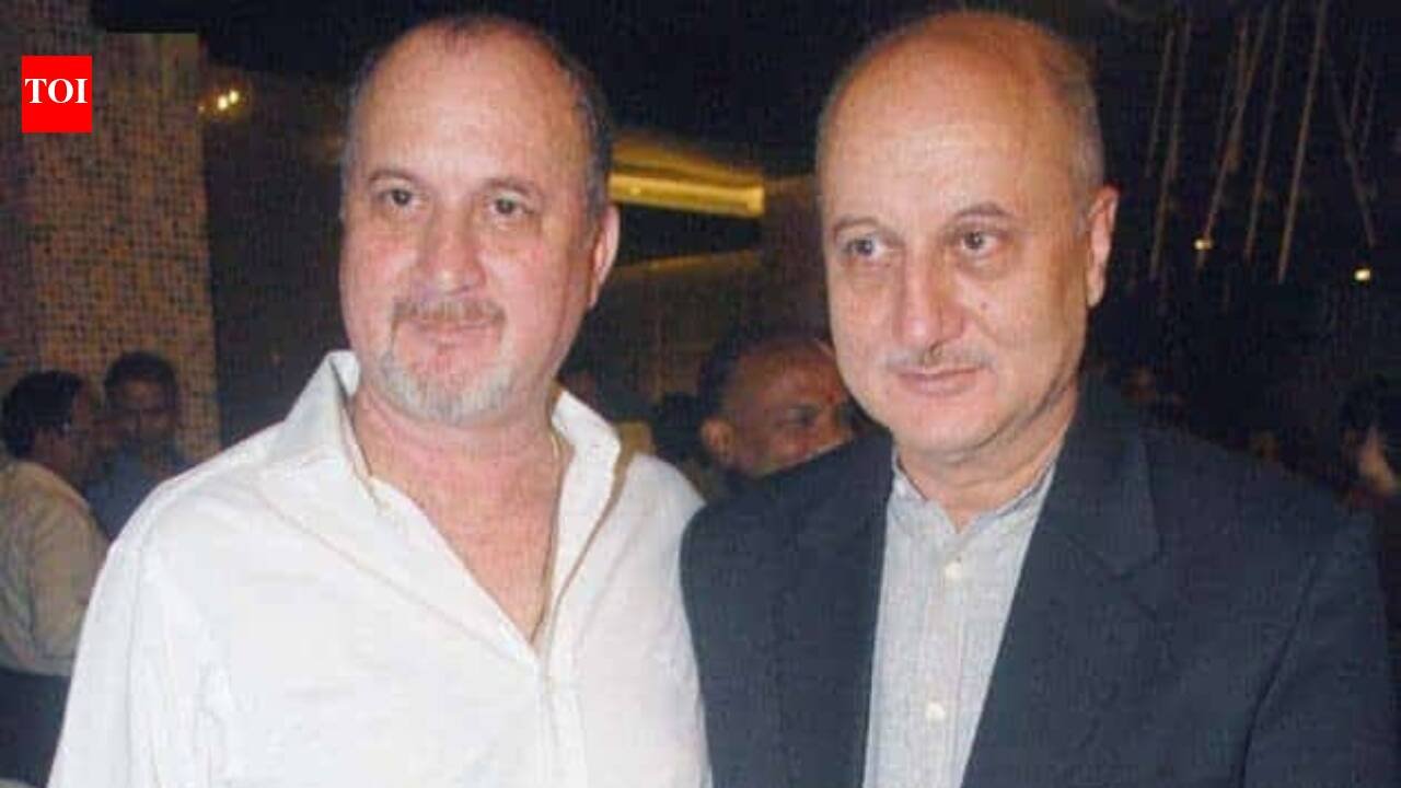 Anupam Kher: Raju Kher recalls being diagnosed with bladder cancer, brother Anupam Kher slapped him when he said ‘hospital would be too expensive’: ‘He’s a father figure to me’ | Hindi Movie News
