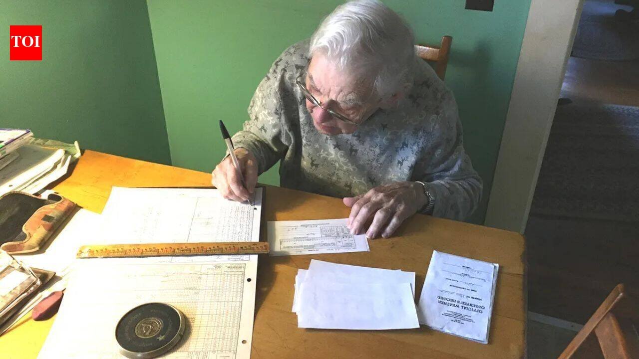 A Maine woman recorded the weather almost every day for 60 years; at 96, she finally stopped sending her observations to NOAA | World News