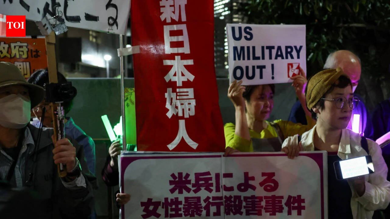 US marines in Japan face month-long curfew, alcohol ban amid probe of woman’s murder