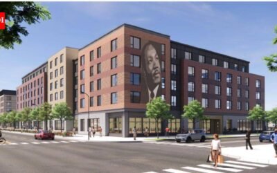 Chicago demolished LeClaire Courts in 2011 and left much of its 32-acre site vacant; 15 years later, a 7 million first phase is set to bring 183 homes as part of a plan for up to 700 units