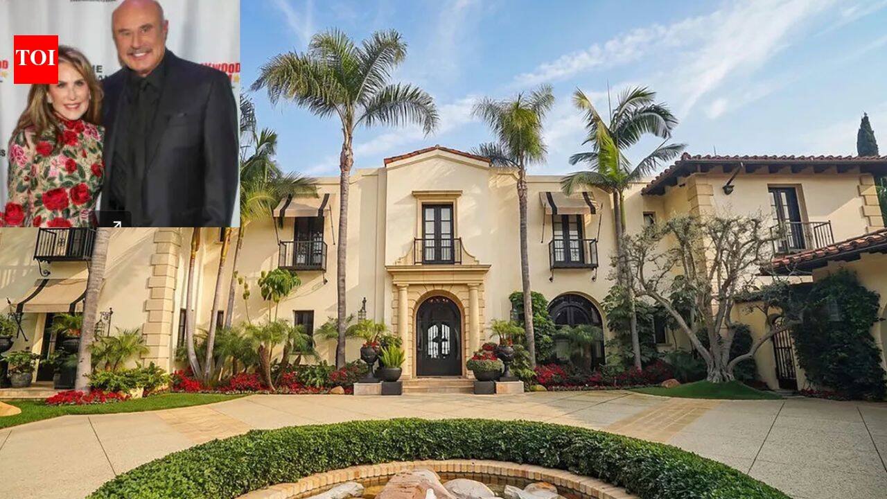 Dr. Phil and Robin McGraw bought a Beverly Hills property for .8 million in 2010 and completed the mansion a year later; 16 years on, the 16,079-sq-ft estate is listed for .5 million